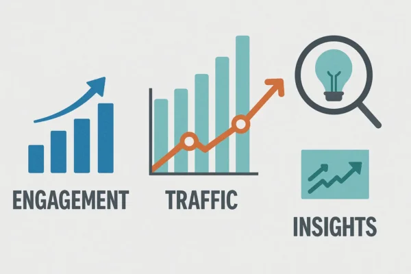 Analyzing engagement metrics for influencer growth