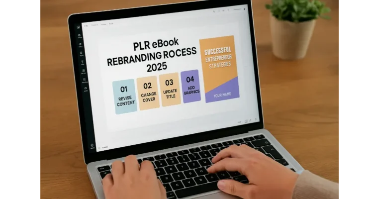 PLR eBook rebranding process 2025